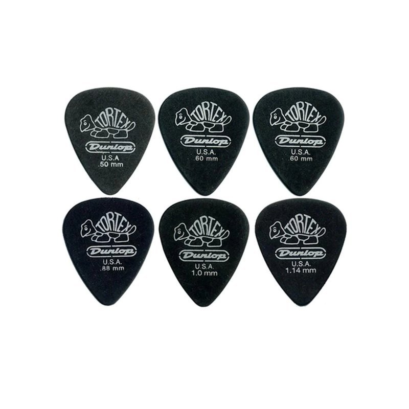 Dunlop Dunlop 4880系列 小烏龜彈片 pick 新手老手均適用 買五送一 公司貨 — 三峽Pick