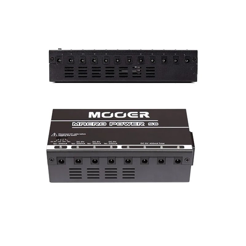 Mooer Mooer / Macro Power 系列 效果器電源供應器 (S8/S12) — 三峽效果器