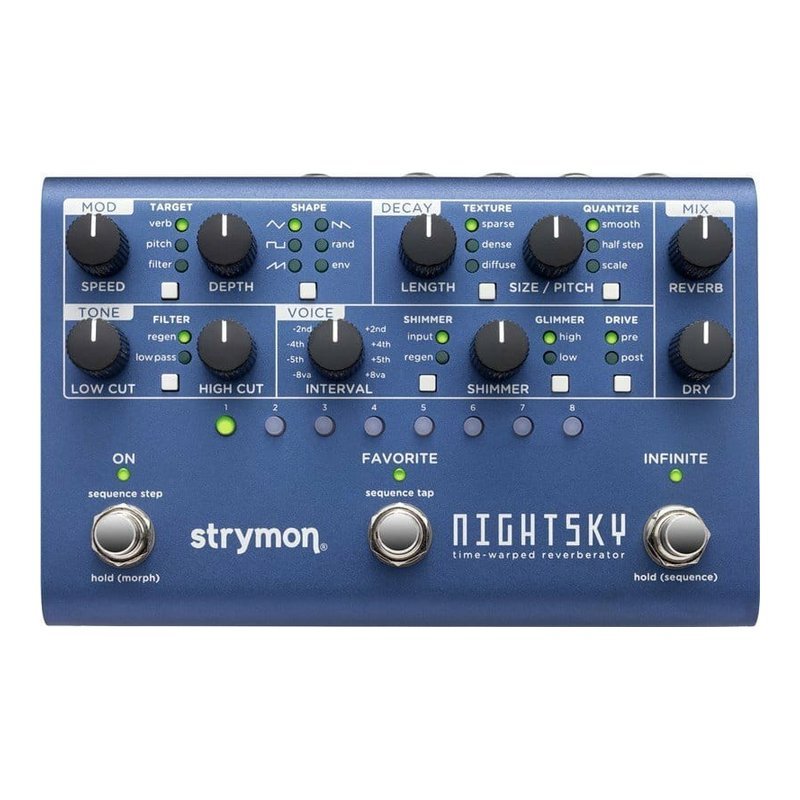 Strymon Strymon NightSky Time Warped Reverberator 空間/迴響 效果器 — 三峽效果器