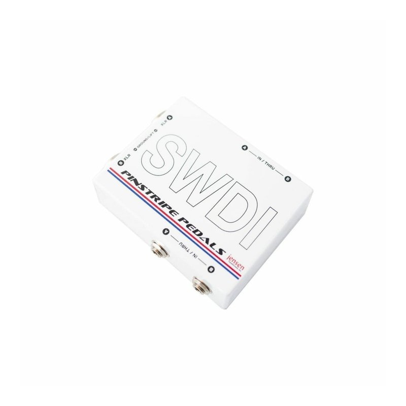 Pinstripe Pedals SWDI Stereo White DI Box 公司貨【】 — 三峽效果器