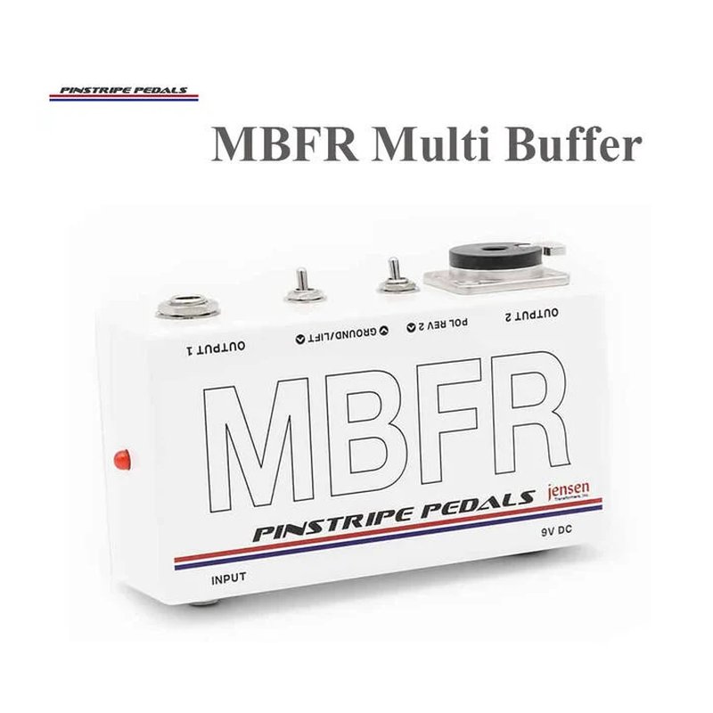 Pinstripe Pedals MBFR – Multi Buffer 訊號緩衝器 公司貨【】 — 三峽效果器