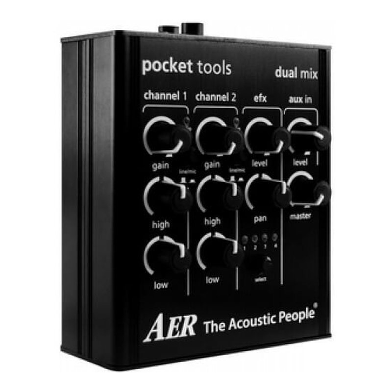 AER AER Dual Mix 最新版二代 木吉他/烏克麗麗/小提琴 前級 公司貨 — 三峽烏克麗麗