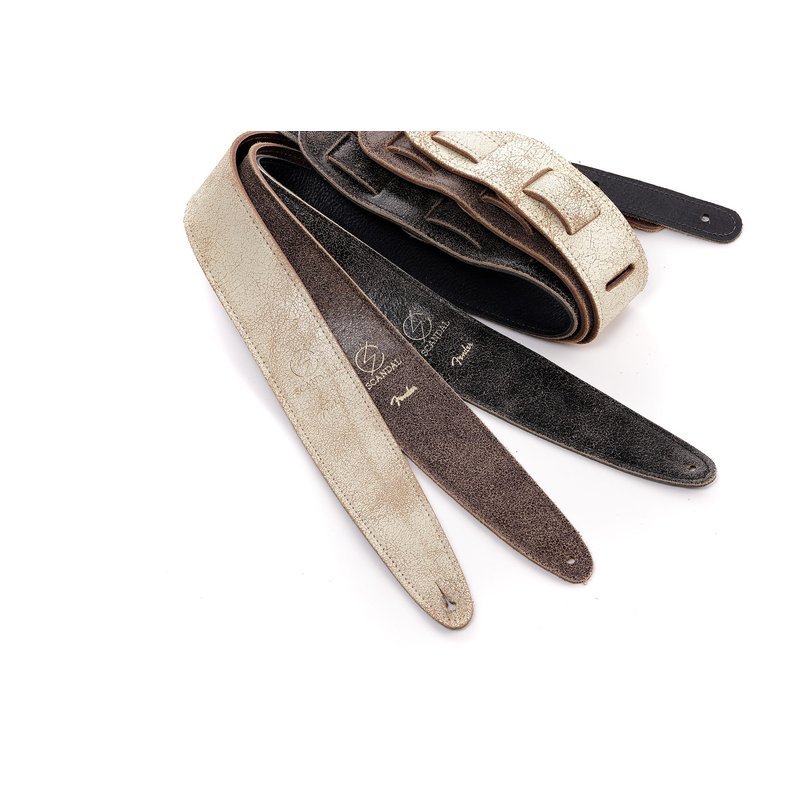 Fender Fender SCANDAL SIGNATURE STRAP 簽名 真皮 背帶 公司貨 — 三峽背帶