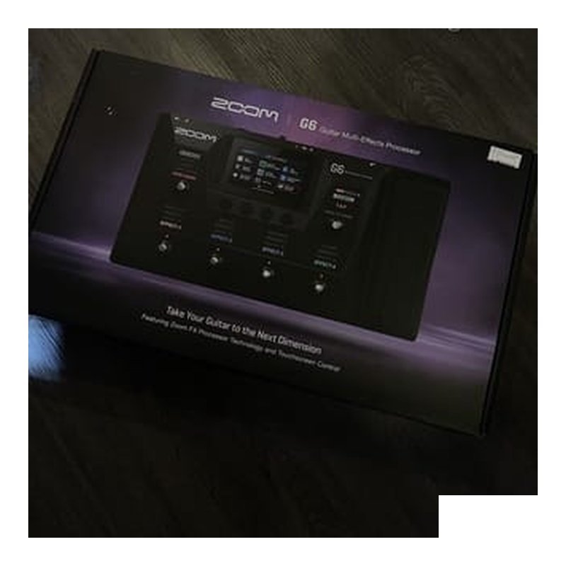 Zoom Zoom G6 綜合效果器 2022 最新款 公司貨 — 三峽效果器