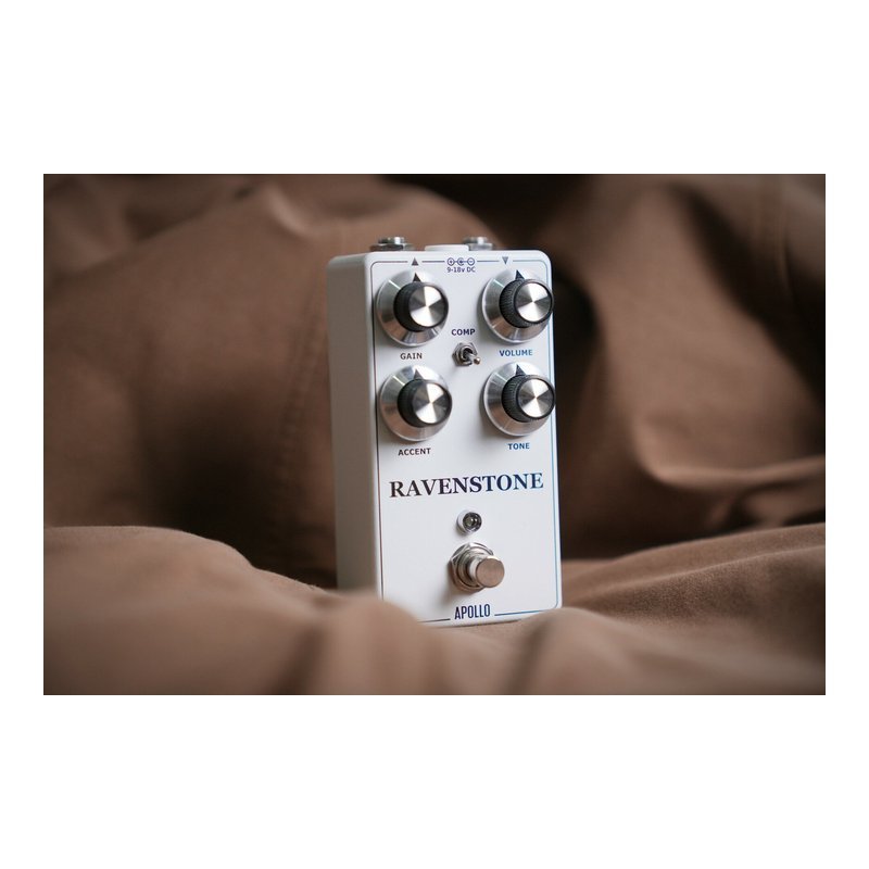 Ravenstone Ravenstone APOLLO V2 Custom White 手工破音效果器 — 三峽效果器