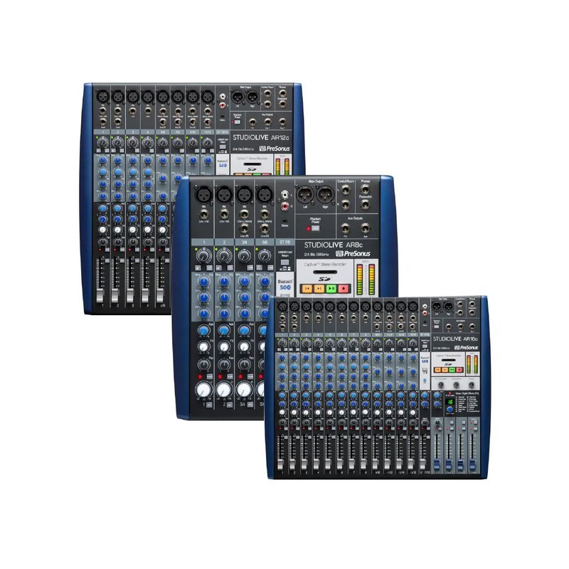 PreSonus PreSonus / StudioLive AR系列 數位混音器 (AR8c/AR12c/AR16c) — 三峽音響 / 音箱