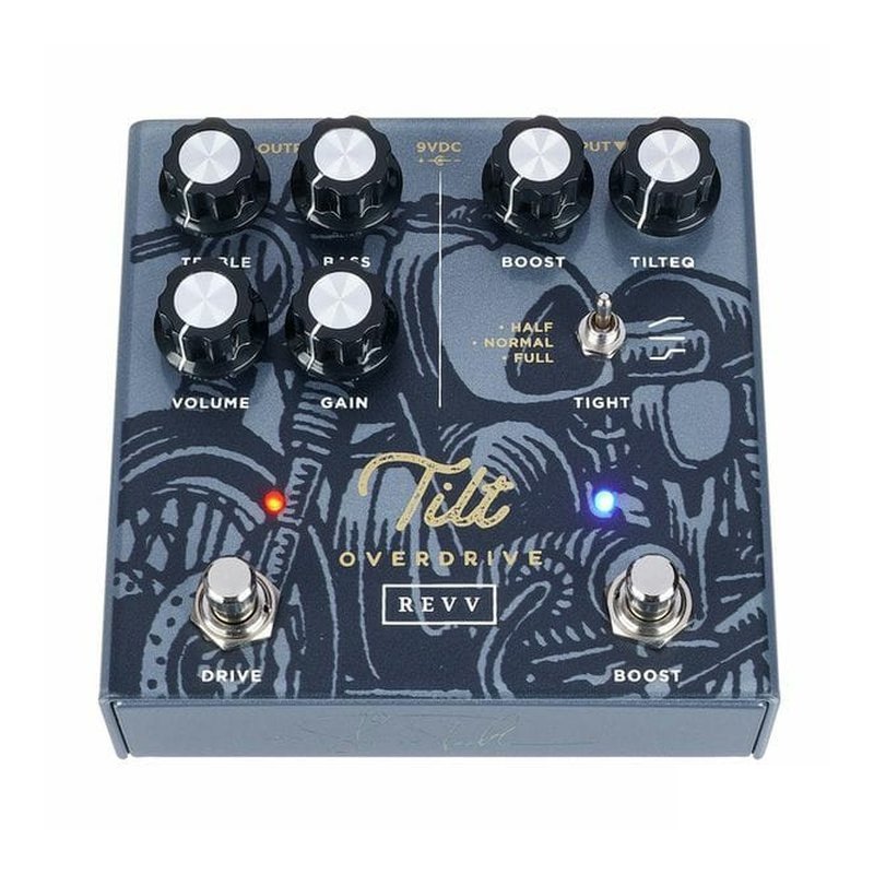 Revv Tilt Overdrive 電吉他/貝斯 破音 效果器 — 三峽貝斯