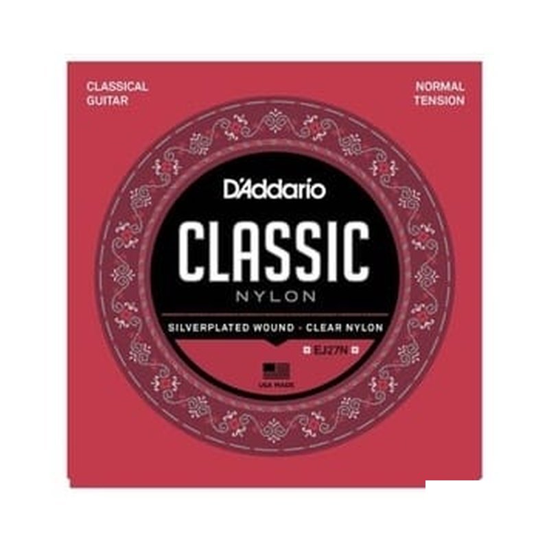 D’Addario EJ27N 新手專用 古典吉他弦 – 中張力 — 三峽古典吉他