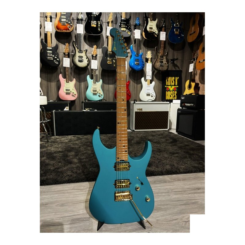Charvel Angel Vivaldi Signature Pro-Mod DK24-6 Nova - Caramelized Maple Fingerboard - Lucerne Aqua Firemist — 三峽配件 / 週邊