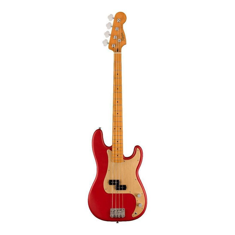 Squier Squier 40th Anniversary Gold Edition Precision Bass SDKR 紅金 — 三峽貝斯