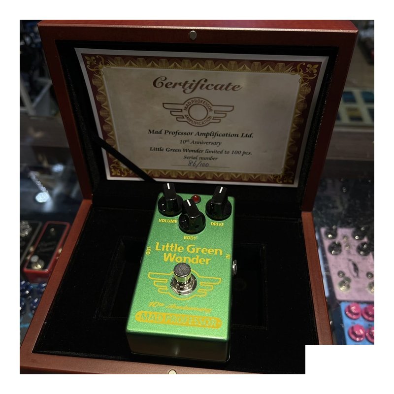 Mad Professor little green wonder 10th 紀念款 電吉他效果器 公司貨 — 三峽吉他 / Bass