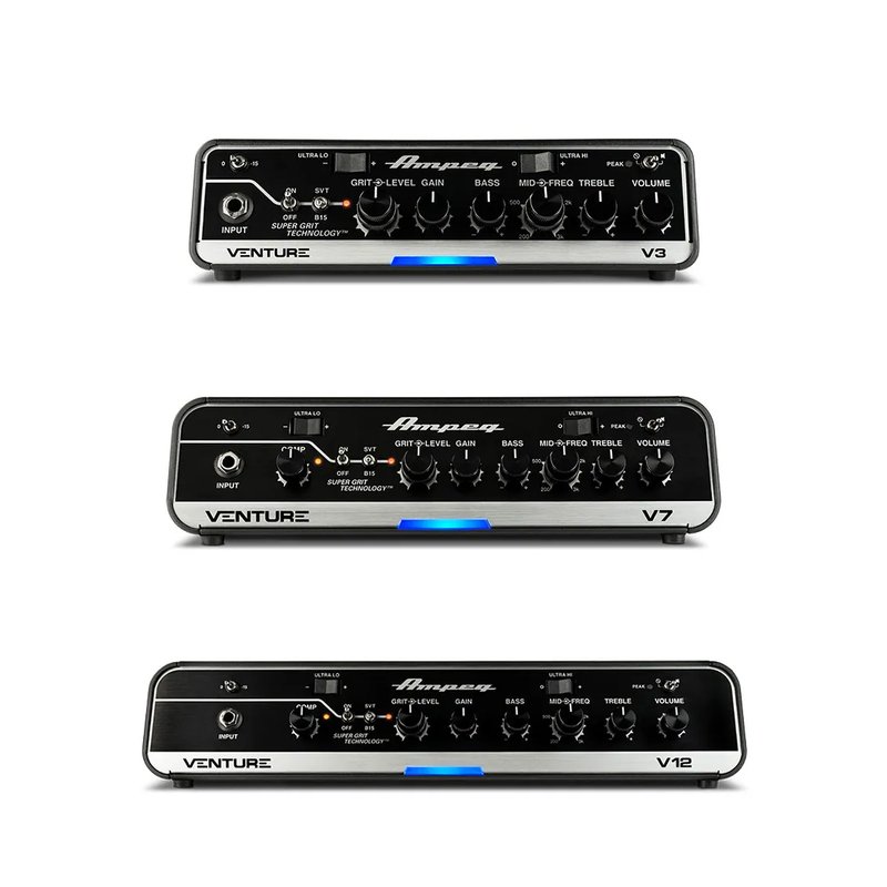 Ampeg Ampeg / Venture系列 電貝斯音箱頭 (V3 / V7 / V12) — 三峽吉他 / Bass