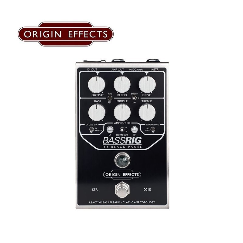 Blue Origin Effects Bassrig Super Vintage Blue 貝斯 效果器 — 三峽貝斯