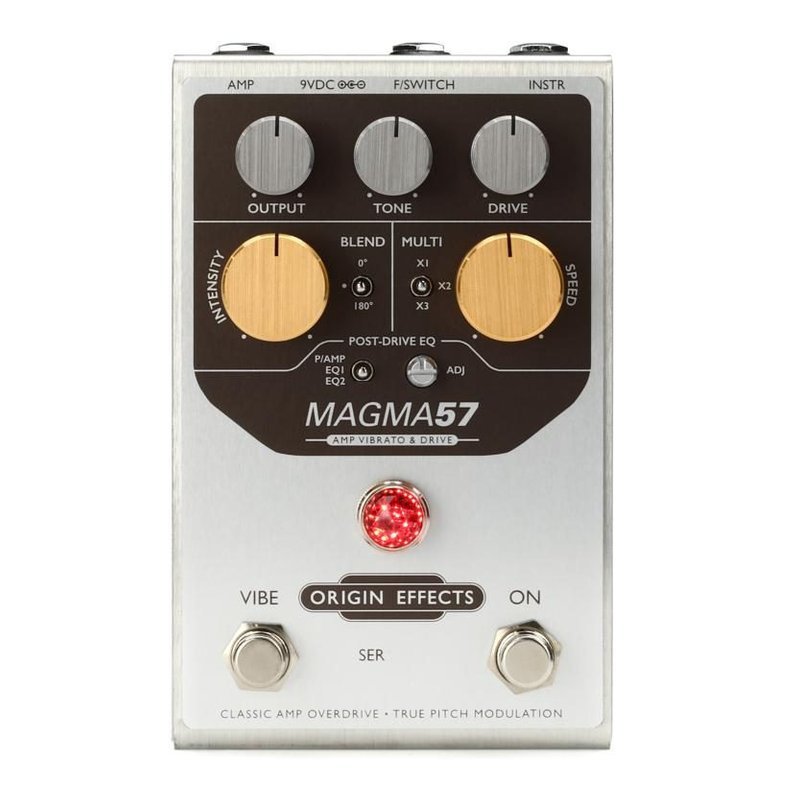 Origin Effects MAGMA57 AMP VIBRATO DRIVE 電吉他 效果器 — 三峽吉他 / Bass
