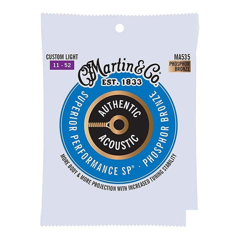 Martin Martin MA535 Phosphor 11-52 磷青銅 木吉他弦 — 三峽木吉他 / 民謠吉他