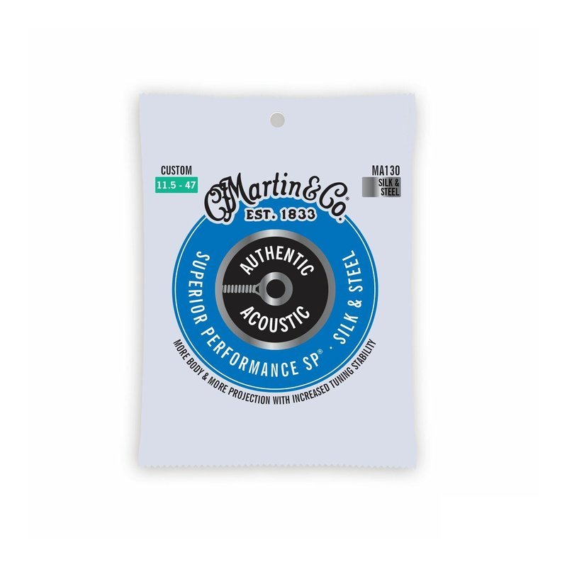Martin MA130 軟弦 Martin MA130 軟弦 / 軟銀弦 11.5-47 木吉他弦 — 三峽木吉他 / 民謠吉他