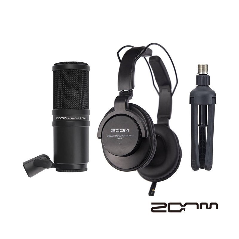 Zoom ZOOM ZDM-1PMP 耳機麥克風 直播套組 — 三峽麥克風
