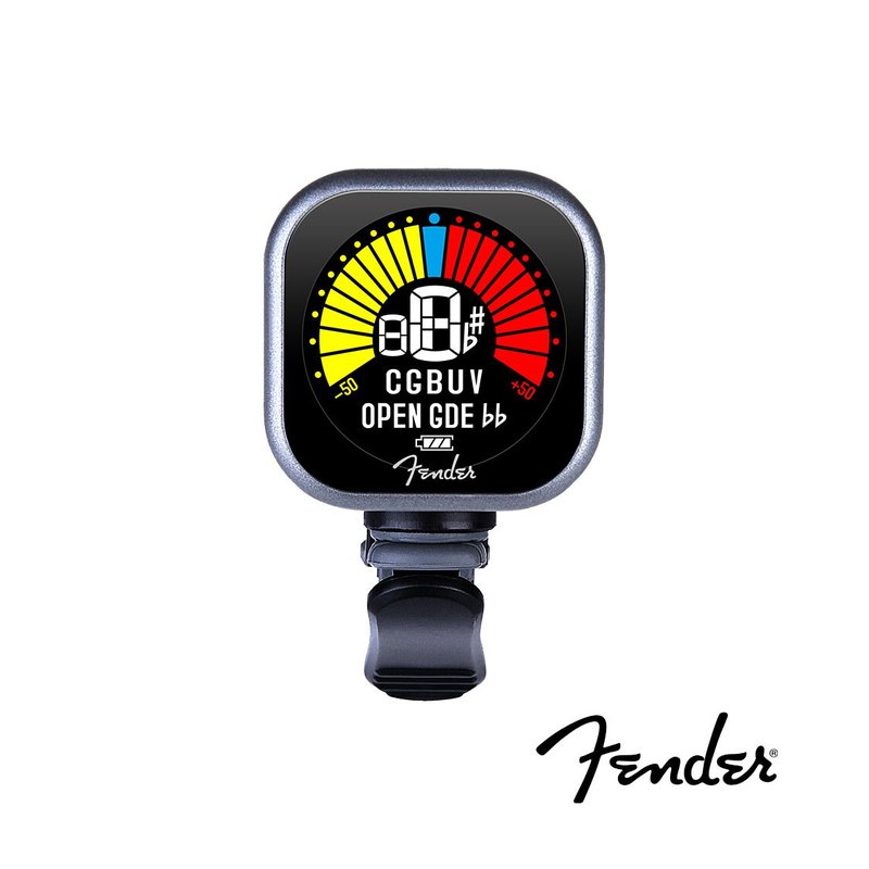 Fender Fender FLASH TUNER 充電式 夾式調音器 — 三峽配件 / 週邊