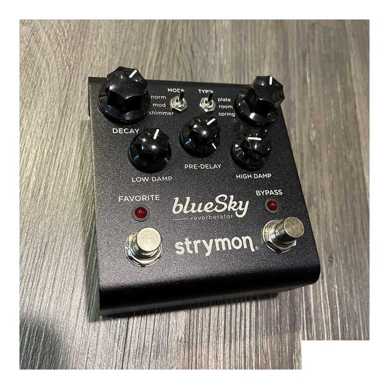 Blue Strymon Bluesky reverberator 尊爵黑 限量版 電吉他 效果器 — 三峽電吉他