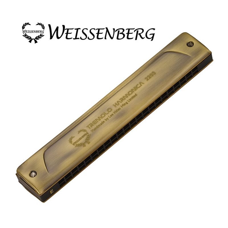WEISSENBERG WEISSENBERG 2203-RS 韋笙兡 專業款 複音口琴 青古 — 三峽木管樂器