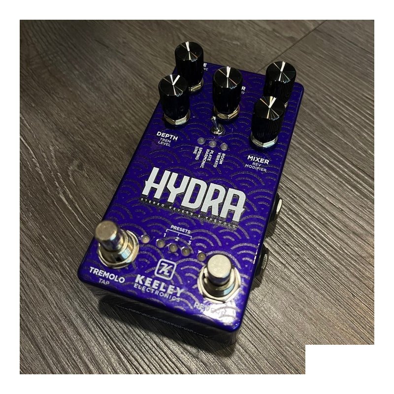 Keeley HYDRA Stereo Reverb & Tremolo 限量版 效果器 — 三峽效果器