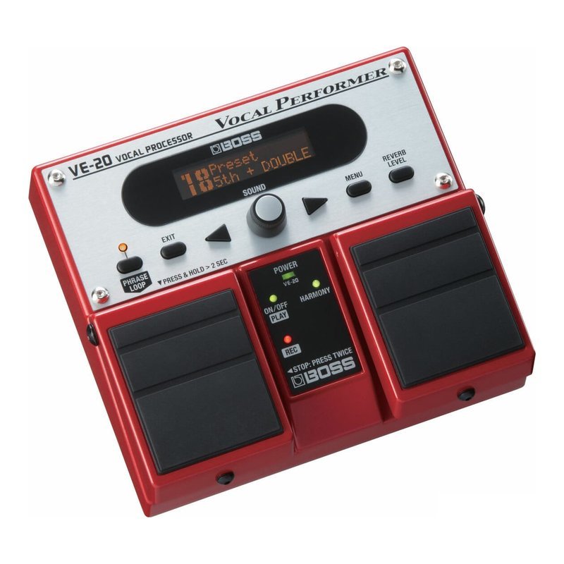 BOSS BOSS VE-20 Vocal Performer 人聲效果器 — 三峽效果器