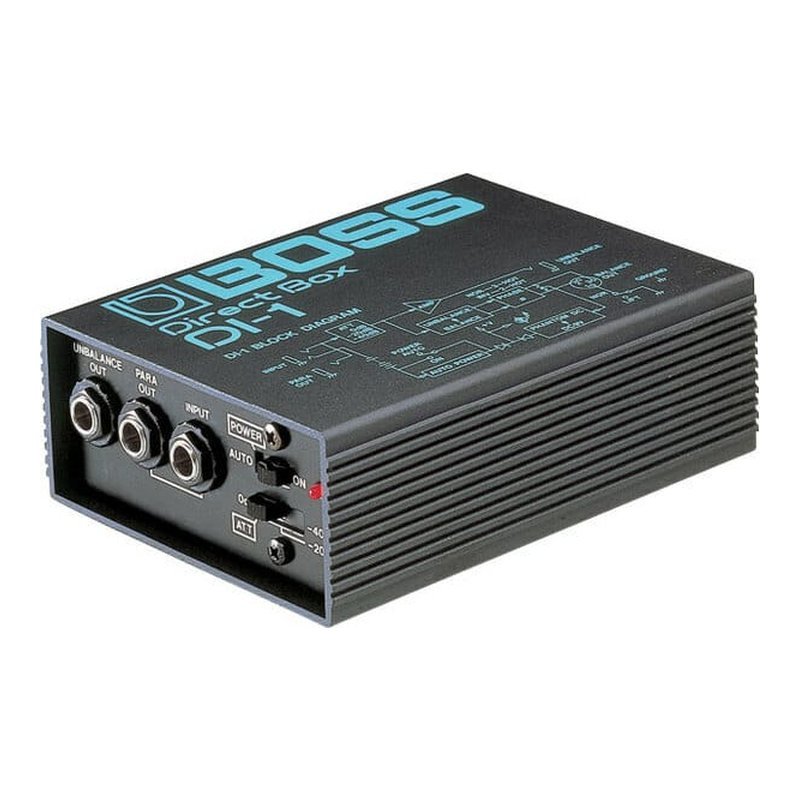 BOSS BOSS DI-1 Direct Box 平衡訊號轉換器 — 三峽音響 / 音箱