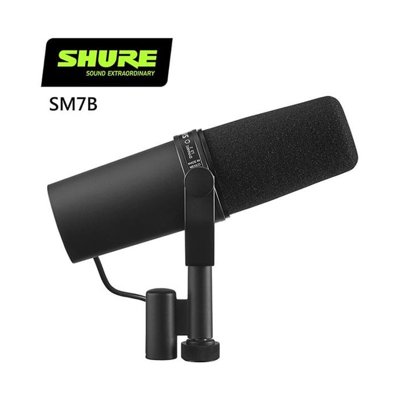 Shure SHURE SM7B 高音質 錄音/Live 動圈式麥克風 — 三峽麥克風