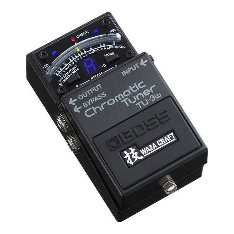 BOSS BOSS TU-3W Waza Craft Chromatic Tuner 半音階調音器 — 三峽調音器