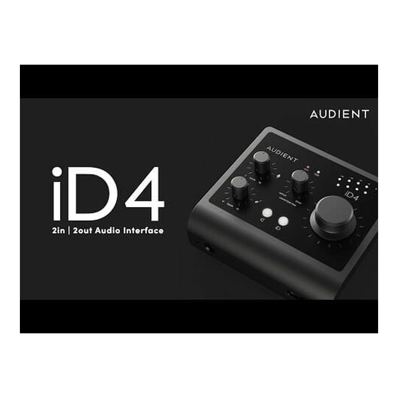 Audient Audient iD4 (MKII) 2in/2out USB 錄音介面 — 三峽錄音