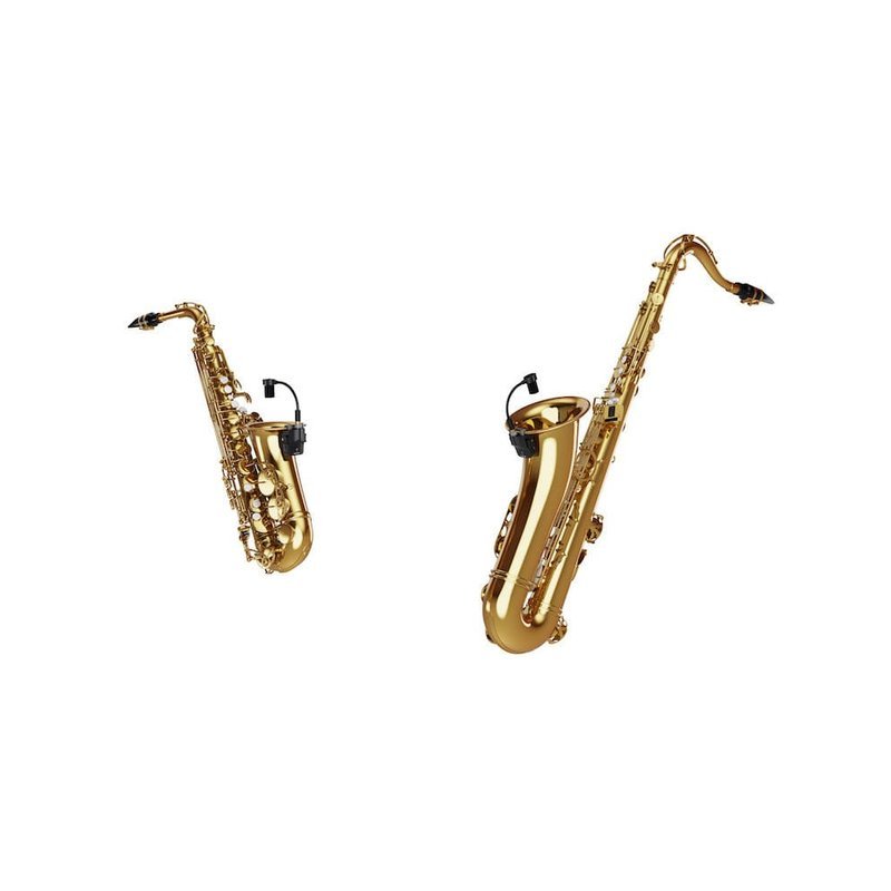 NUX NUX B-6 薩克斯風 無線導線 附充電收納盒 B6 管樂收音麥克風 2.4GHz高頻寬 適用SOPRANO、ALTO、TENOR — 三峽木管樂器