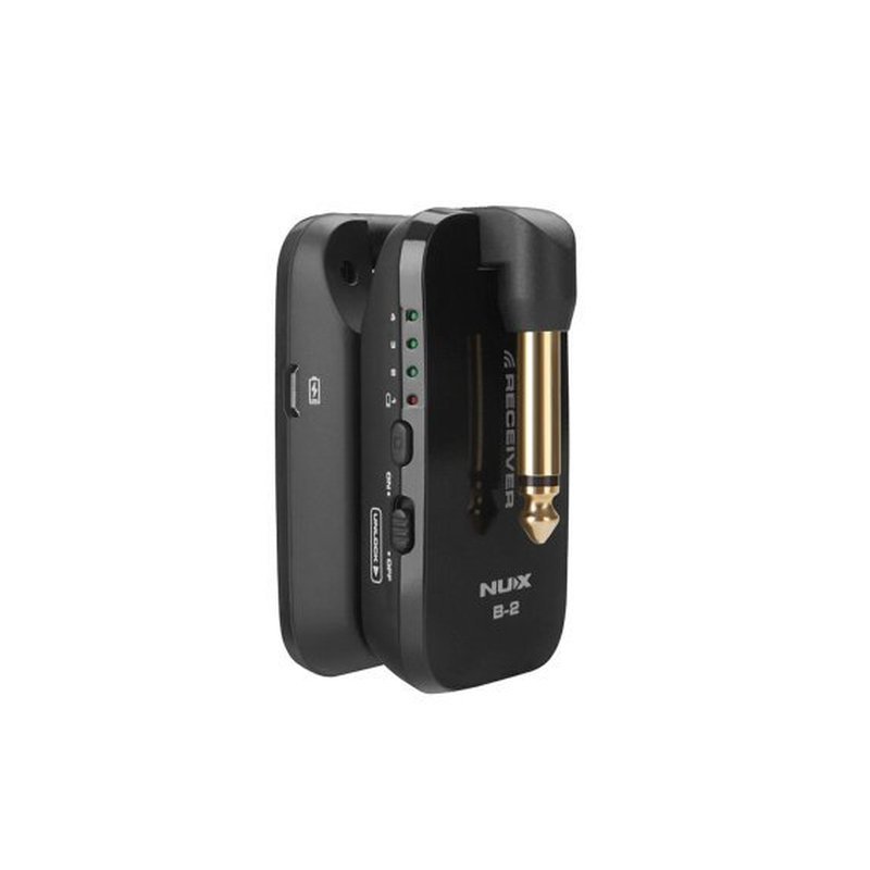 NUX NUX B-2 無線導線 【無線發射、接收器 電吉他/電貝斯/鍵盤適用】 — 三峽木吉他 / 民謠吉他