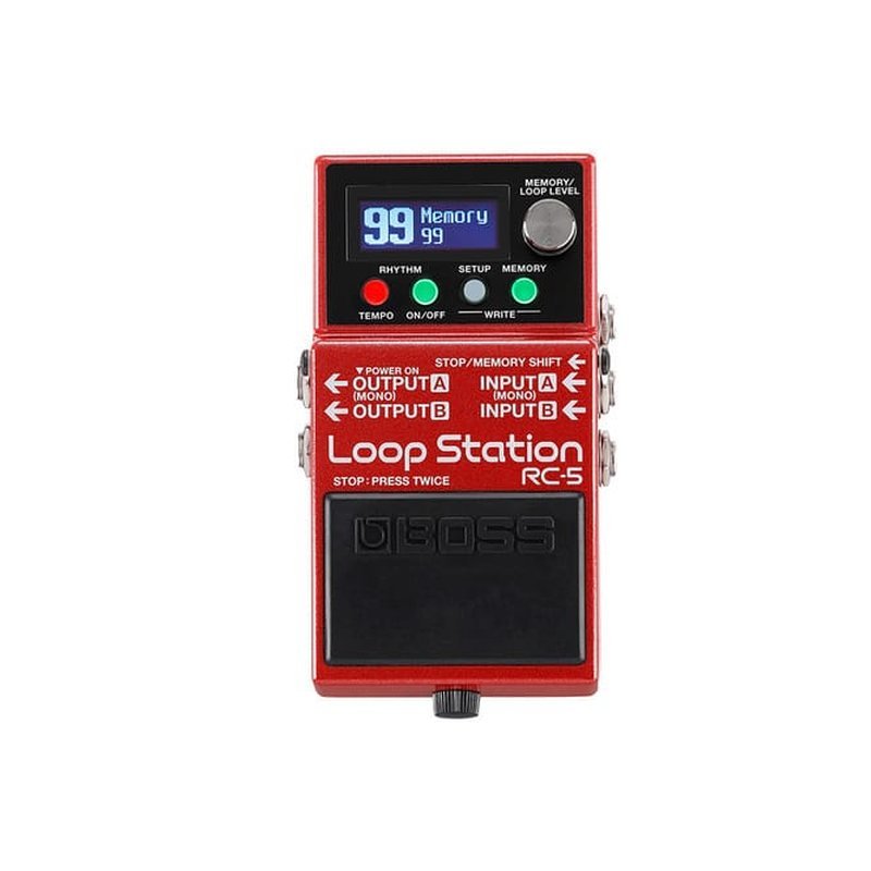 BOSS BOSS RC-5 Loop Station 數位Loop 效果器 公司貨 — 三峽效果器