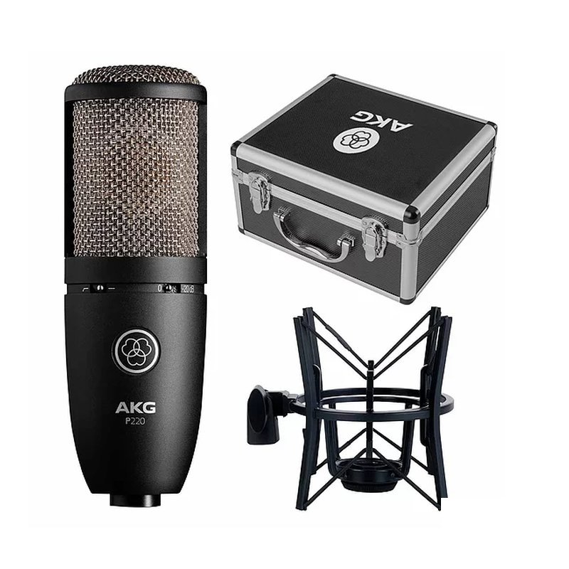 AKG AKG P220 民謠吉他錄音 電容麥克風 — 三峽吉他 / Bass