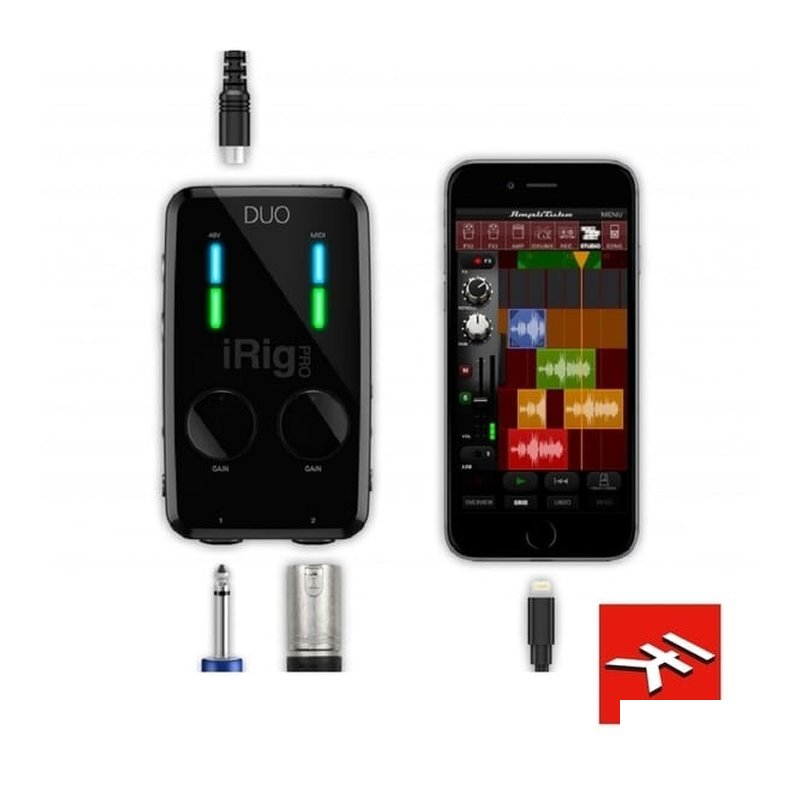 IK IK Multimedia iRig PRO DUO 行動錄音介面 — 三峽錄音