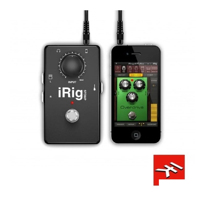 IK IK Multimedia iRig STOMP 效果器型吉他介面/踏板 — 三峽木吉他 / 民謠吉他