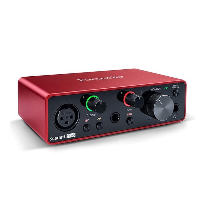 Focusrite Focusrite Scarlett Solo 第三代 錄音介面 — 三峽錄音