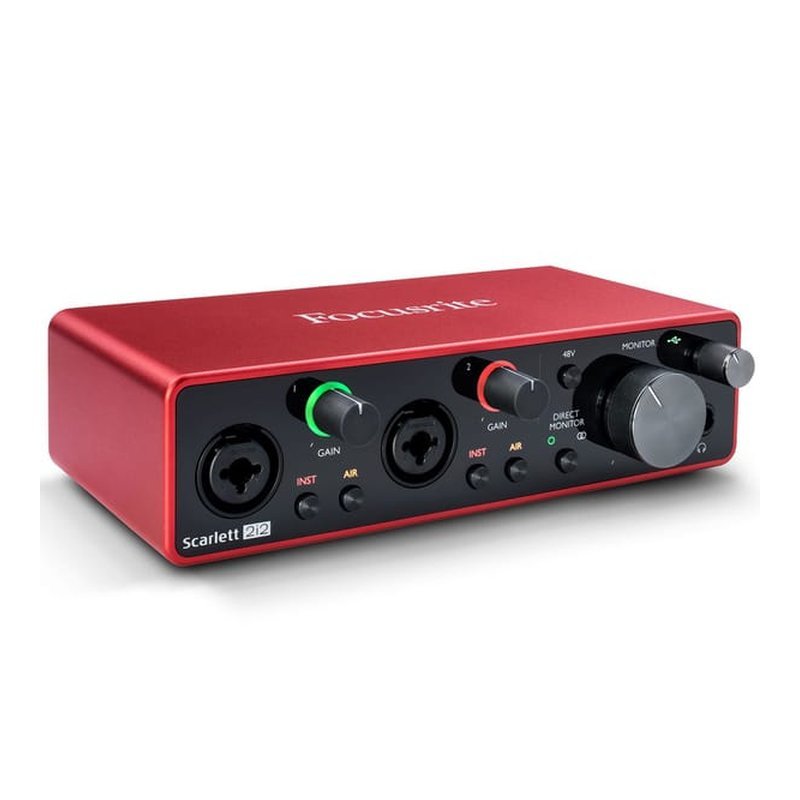 Focusrite Focusrite Scarlett 2I2 第三代 錄音介面 — 三峽錄音