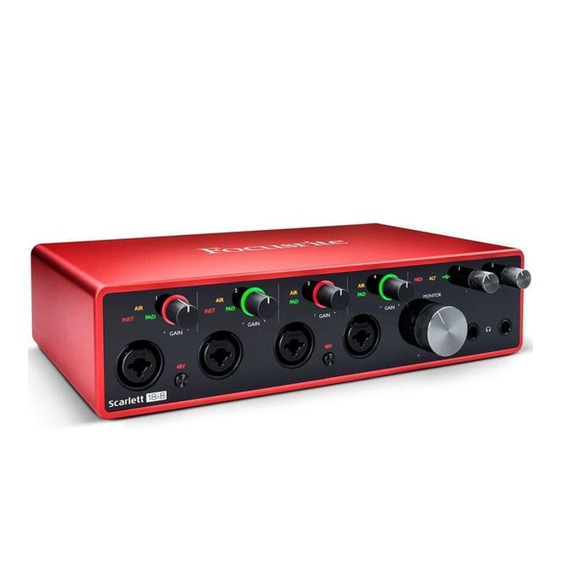 Focusrite Focusrite Scarlett 18I8 第三代 錄音介面 — 三峽錄音