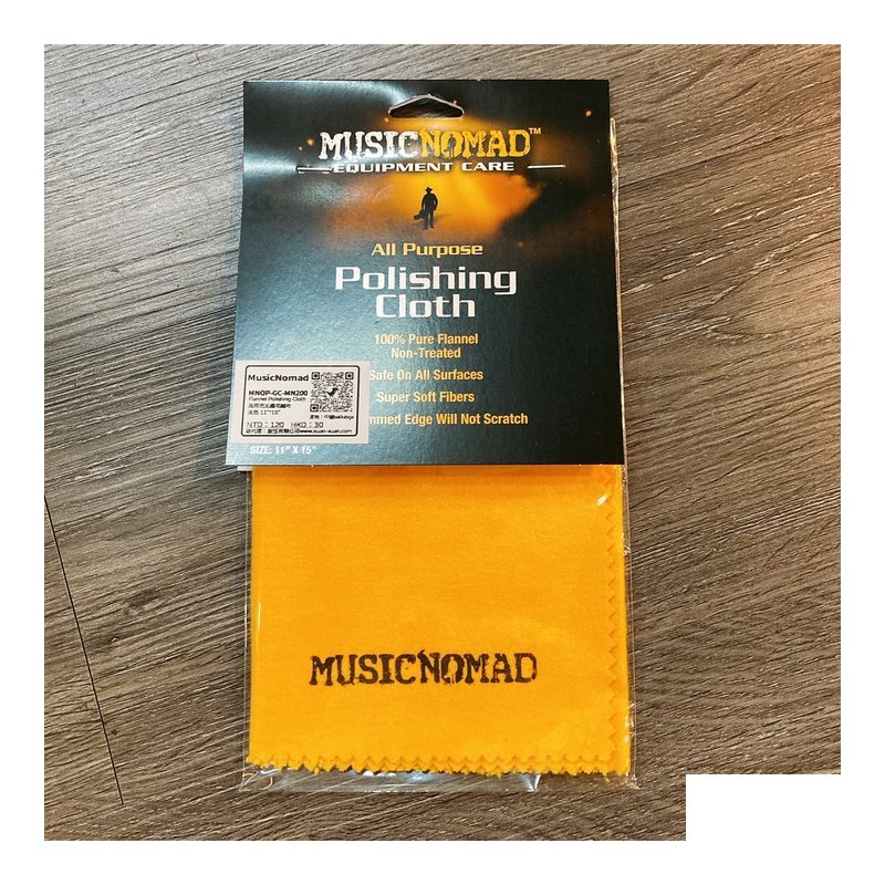 Music Nomad MN200 萬用亮光纖毛絨布 11″x15″ — 三峽配件 / 週邊