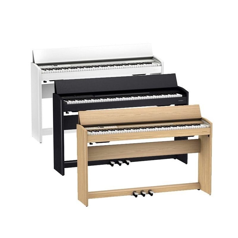 【全館滿額92折】Roland 電鋼琴 F701 88鍵 數位鋼琴 黑/白/橡木色 -雙北免費安裝-【 - 電鋼琴部門】 — 三峽鍵盤 / 鋼琴