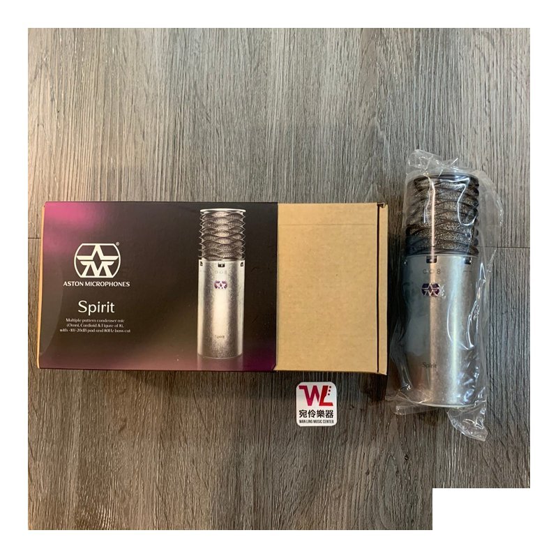 Aston Aston Spirit 電容式麥克風 人聲/吉他適用【可調三種指向: 全指向/8字形/心形】 — 三峽木吉他 / 民謠吉他