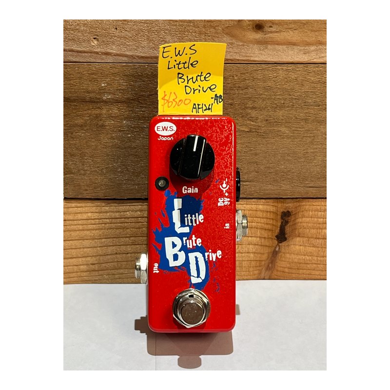 EWS_Little Brute Drive_Distortion效果器 — 三峽效果器