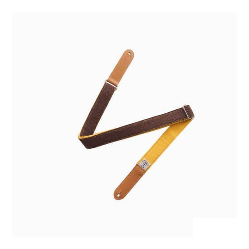 aNueNue aNueNue US3YLW - 細鳥背帶 - 杏黃 — 三峽配件 / 週邊