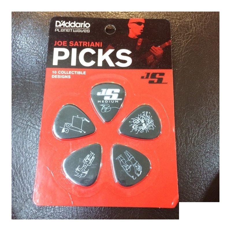 D'Addario Joe Satriani Pick 匹克 — 三峽Pick
