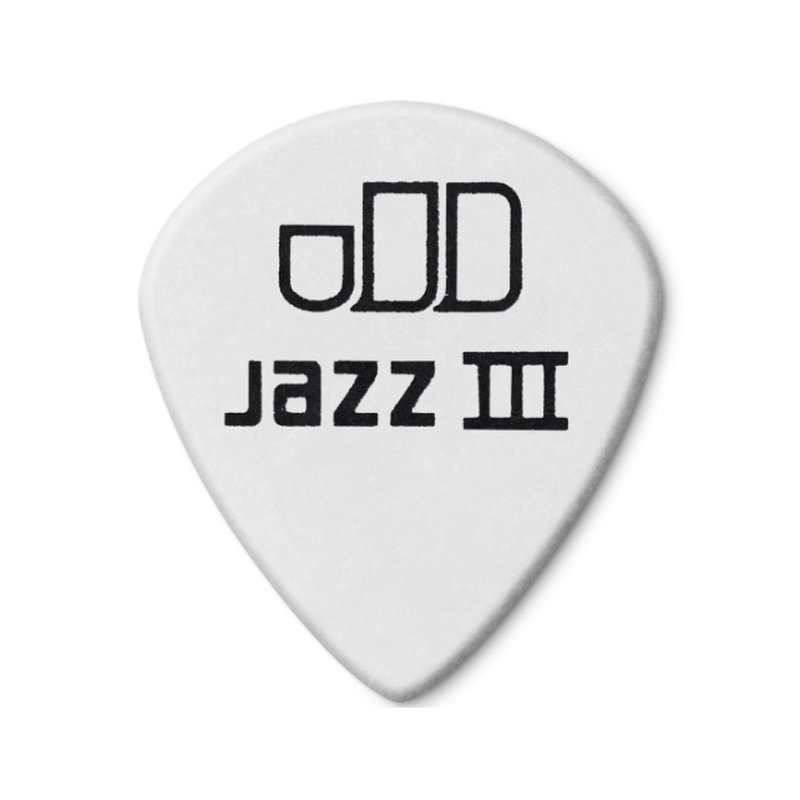 Dunlop Dunlop Jazz III 白色小烏龜彈片 pick 各種厚度 新手老手均適用 買五送一 — 三峽Pick