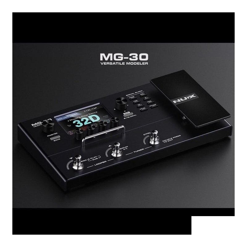 NUX MG30 電吉他 NUX MG30 電吉他 / 電貝斯 效果器 公司貨 — 三峽貝斯