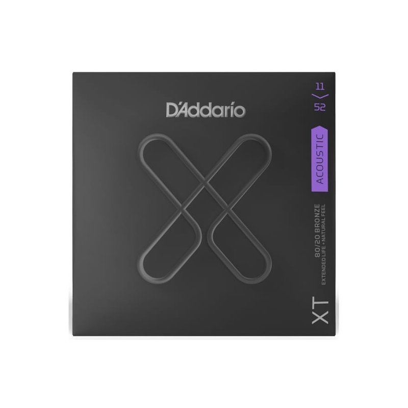 D'Addario D'ADDARIO XTA 11-52 黃銅木吉他弦 — 三峽吉他 / Bass