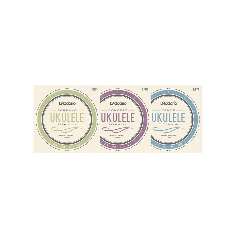 ♪ Your Music 愉耳樂器♪DADDARIO 烏克麗麗弦 EJ87S EJ87C EJ87T 鈦 21吋 23吋 26吋 適用 DADDARIO 烏克麗麗弦 EJ87S EJ87C EJ87T 鈦 21吋 23吋 26吋 適用 — 三峽烏克麗麗