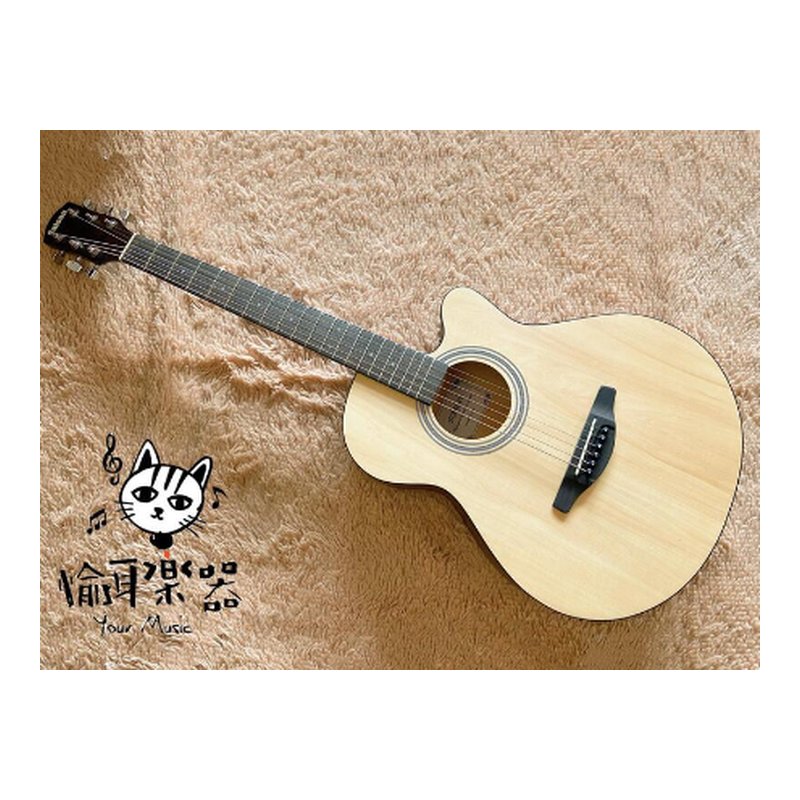 ♪Your Music 愉耳樂器♪SAISON GA-D150NS 民謠吉他平光原木 社團新手入門吉他40吋附袋 SAISON GA-D150NS 民謠吉他平光原木 社團新手入門吉他40吋附袋 — 三峽吉他 / Bass